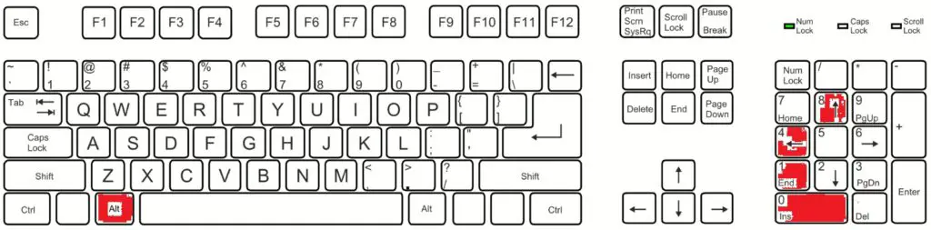 Jak napsat české horní uvozovky (”) na klávesnici přes Alt + 0148