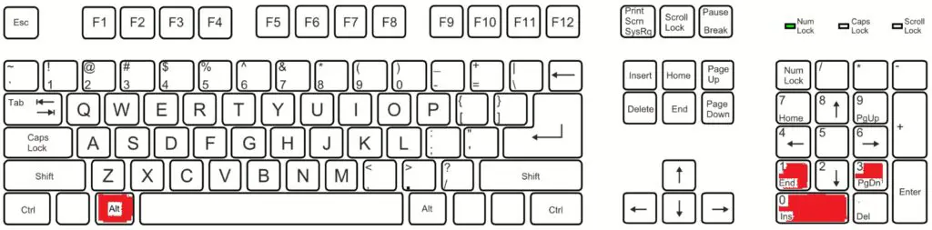 Jak napsat české spodní jednoduché uvozovky (‚) na klávesnici přes Alt + 0130